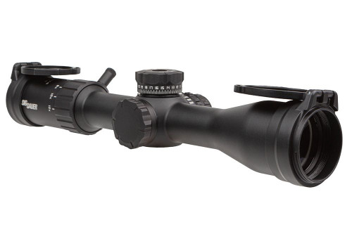 Sig Sauer WHISKEY4 3-12X44mm SFP Rifle Scope - 30mm Main Tube, Second Focal Plane, Hellfire Illuminated BDC Reticle, Matte Black Finish Sig Sauer WHISKEY4 3-12X44mm SFP Rifle Scope - 30mm Main Tube, Second Focal Plane, Hellfire Illuminated BDC Reticle, Matte Black Finish
