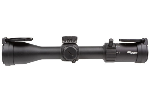 Sig Sauer WHISKEY4 3-12X44mm SFP Rifle Scope - 30mm Main Tube, Second Focal Plane, Hellfire Illuminated BDC Reticle, Matte Black Finish Sig Sauer WHISKEY4 3-12X44mm SFP Rifle Scope - 30mm Main Tube, Second Focal Plane, Hellfire Illuminated BDC Reticle, Matte Black Finish