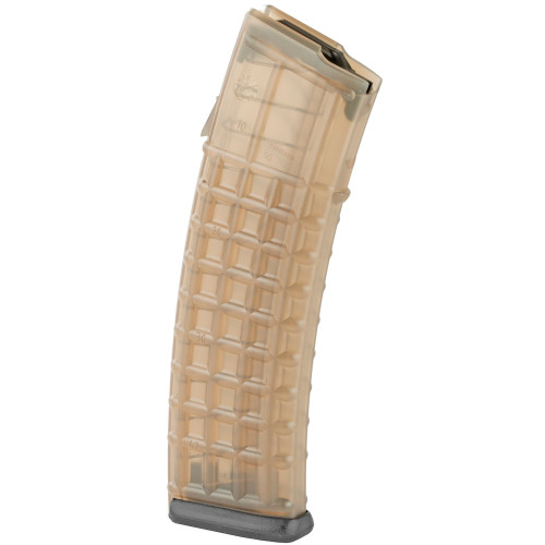 Steyr AUG Magazine - 223 Remington/556NATO, 42 Rounds, Fits Steyr AUG, Transparent Polymer, Black Base Steyr AUG Magazine - 223 Remington/556NATO, 42 Rounds, Fits Steyr AUG, Transparent Polymer, Black Base