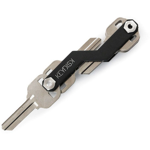 KeyDisk Mini Onyx Black - Minimalist EDC Key Organizer KeyDisk Mini Onyx Black - Minimalist EDC Key Organizer