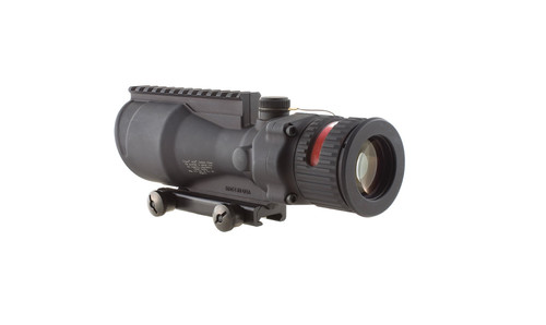 Trijicon ACOG® 6x48 BAC Riflescope - .223 / 5.56 BDC Red Chevron Reticle, Thumbscrew Mount,Tritium / Fiber Optics Illuminated TA648 - 100001 Trijicon ACOG® 6x48 BAC Riflescope - .223 / 5.56 BDC Red Chevron Reticle, Thumbscrew Mount,Tritium / Fiber Optics Illuminated TA648 - 100001