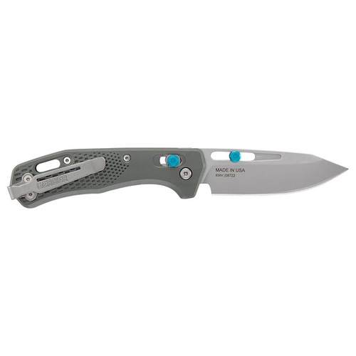 Gerber Assert Pivot Lock Folding Knife - 2.98" S30V Satin Drop Point Blade, Green Fiber Reenforced Nylon Handle Gerber Assert Pivot Lock Folding Knife - 2.98" S30V Satin Drop Point Blade, Green Fiber Reenforced Nylon Handle