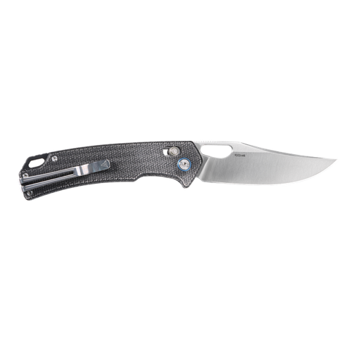 SRM Knives 9203 Ambi Lock Folding Knife - 3.54" 10Cr15CoMoV Stainless Steel Blade, Black Micarta Handle - 9203-MB SRM Knives 9203 Ambi Lock Folding Knife - 3.54" 10Cr15CoMoV Stainless Steel Blade, Black Micarta Handle - 9203-MB