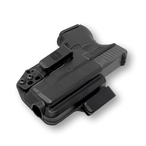 Bravo Concealment Torsion IWB Concealment Holster for the Glock 26/27/33 - Waistband Clips, Right Hand, Black, Polymer