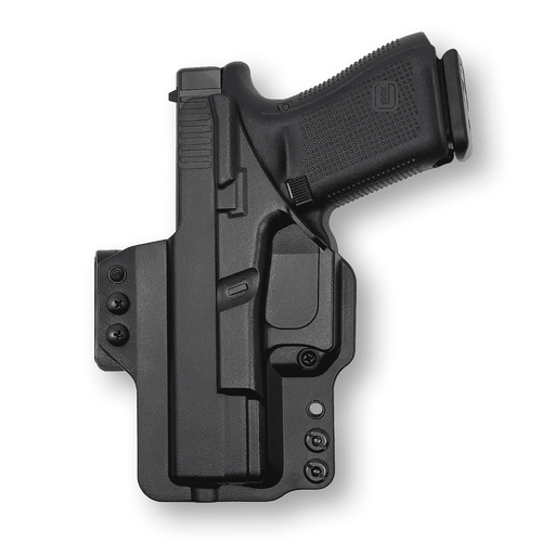 Bravo Concealment Torsion IWB Concealment Holster for the Glock 19/19X/23/32/45 - Waistband Clips, Right Hand, Black, Polymer Bravo Concealment Torsion IWB Concealment Holster for the Glock 19/19X/23/32/45 - Waistband Clips, Right Hand, Black, Polymer