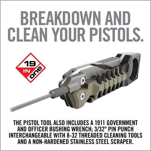 Real Avid The Pistol Tool - Multi-Tool, Flat Dark Earth Finish, Stainless Steel Construction Real Avid The Pistol Tool - Multi-Tool, Flat Dark Earth Finish, Stainless Steel Construction