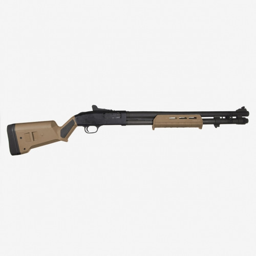 Magpul MAG490-FDE SGA Mossberg Shotgun Stock - Fit Mossberg 500, 590, 590A1, 12 GA, Flat Dark Earth Magpul MAG490-FDE SGA Mossberg Shotgun Stock - Fit Mossberg 500, 590, 590A1, 12 GA, Flat Dark Earth