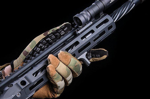 Arisaka Defense M-LOK Finger Stop - Anodized Black Finish Arisaka Defense M-LOK Finger Stop - Anodized Black Finish