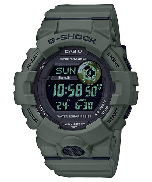 Casio G-SHOCK Move GBD-800 Series Watch - OD Green