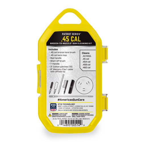 Otis 45 cal Patriot Series® Pistol Cleaning Kit Otis 45 cal Patriot Series® Pistol Cleaning Kit