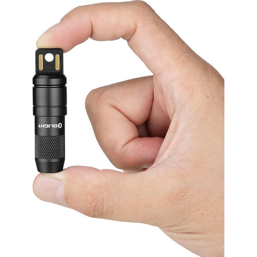 Olight iMini 2 Rechargeable Keychain LED Flashlight - 50 Max Lumens, Black Olight iMini 2 Rechargeable Keychain LED Flashlight - 50 Max Lumens, Black