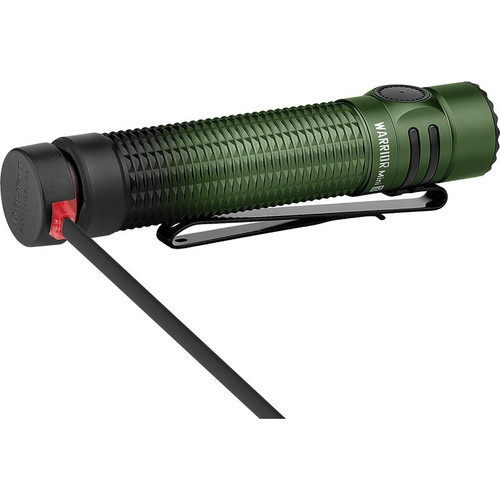 Olight Warrior Mini 3 Rechargeable LED Tactical Flashlight - 1750 Max Lumens, Forest Green Gradient Olight Warrior Mini 3 Rechargeable LED Tactical Flashlight - 1750 Max Lumens, Forest Green Gradient