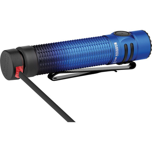 Olight Warrior Mini 3 Rechargeable LED Tactical Flashlight - 1750 Max Lumens, Midnight Horizon Gradient Olight Warrior Mini 3 Rechargeable LED Tactical Flashlight - 1750 Max Lumens, Midnight Horizon Gradient