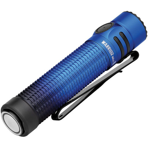 Olight Warrior Mini 3 Rechargeable LED Tactical Flashlight - 1750 Max Lumens, Midnight Horizon Gradient Olight Warrior Mini 3 Rechargeable LED Tactical Flashlight - 1750 Max Lumens, Midnight Horizon Gradient