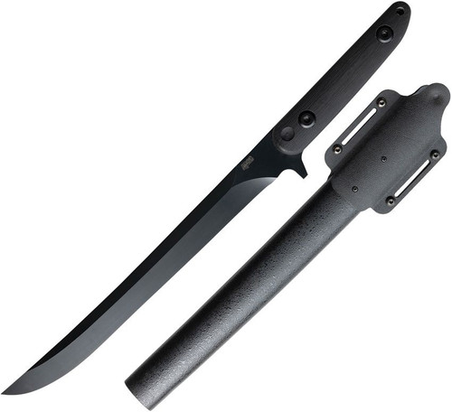 APOC Atrim Survival Tanto - 16" OAL, 10.5" 9260 Steel Blade, Black G10 Handles APOC Atrim Survival Tanto - 16" OAL, 10.5" 9260 Steel Blade, Black G10 Handles