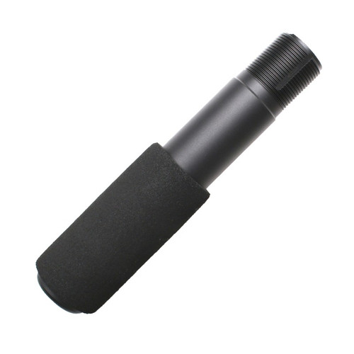 Aim Sports Pistol Buffer Tube with Foam Cover - Matte Black for AR-15