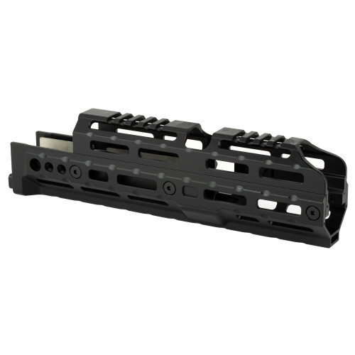 Midwest Industries Alpha AK47 10" Handguard - Fits Most Standard AKM Pattern AK47/74 with Stamped Recievers, MLOK Compatible, 10" Variant, Black Midwest Industries Alpha AK47 10" Handguard - Fits Most Standard AKM Pattern AK47/74 with Stamped Recievers, MLOK Compatible, 10" Variant, Black