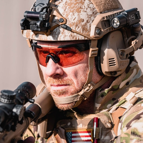 Magpul Defiant Eyewear - Black Frame, Rose Lens Magpul Defiant Eyewear - Black Frame, Rose Lens