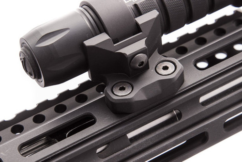 Arisaka Defense Ring Light Mount M-Lok - For 1" Lights, Fits MLOK, Anodized Black Arisaka Defense Ring Light Mount M-Lok - For 1" Lights, Fits MLOK, Anodized Black