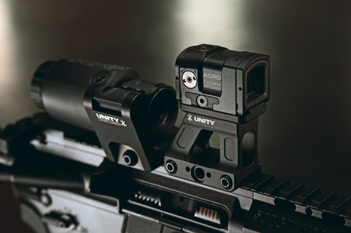 Unity Tactical FAST MRDS Optic Mount - 2.26" Height, Cross Bolt Mount, Fits Picatinny, Anodized Black Unity Tactical FAST MRDS Optic Mount - 2.26" Height, Cross Bolt Mount, Fits Picatinny, Anodized Black