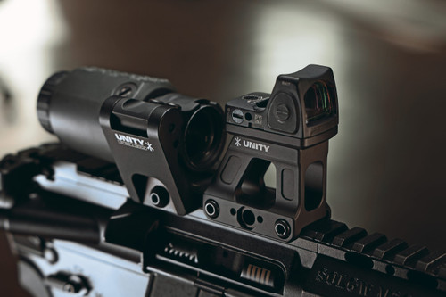 Unity Tactical FAST MRDS Optic Mount - 2.26" Height, Cross Bolt Mount, Fits Picatinny, Anodized Black Unity Tactical FAST MRDS Optic Mount - 2.26" Height, Cross Bolt Mount, Fits Picatinny, Anodized Black