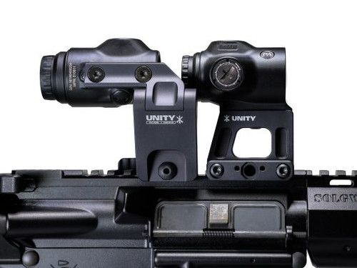 Unity Tactical FAST Primary Arms Magnifier Mount - Fits the Primary Arms Magnifier, Anodized Black Unity Tactical FAST Primary Arms Magnifier Mount - Fits the Primary Arms Magnifier, Anodized Black