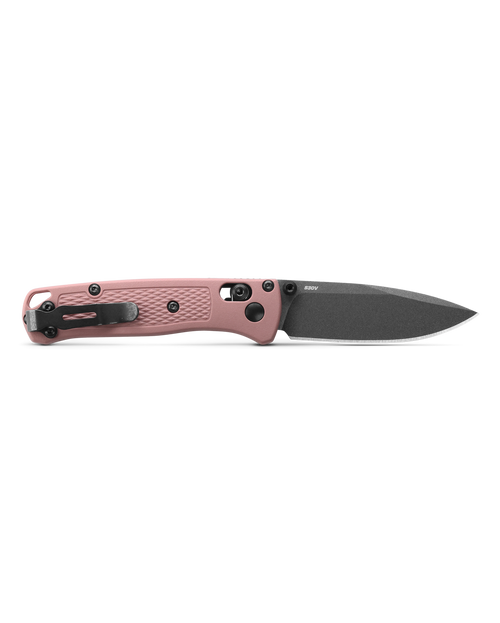 Benchmade Limited Edition Mini Bugout AXIS Folding Knife - 2.82" S30V Cobalt Black Cerakote Plain Blade, Alpine Glow Grivory Handles - 533BK-05 Benchmade Limited Edition Mini Bugout AXIS Folding Knife - 2.82" S30V Cobalt Black Cerakote Plain Blade, Alpine Glow Grivory Handles - 533BK-05