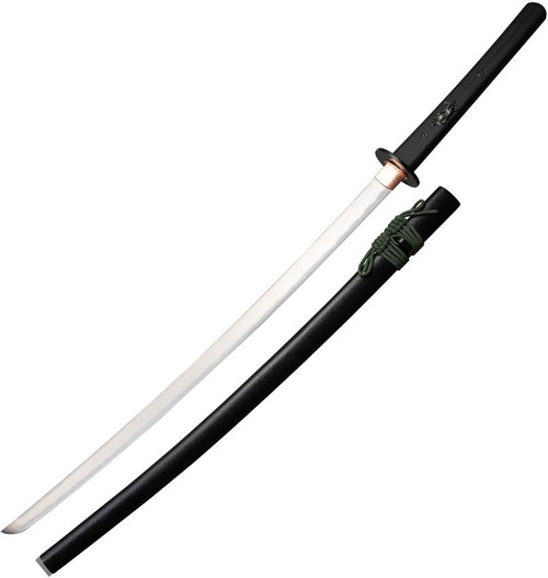 Dragon King Modern Katana - 27” 1566 Spring Steel Blade, Black G10