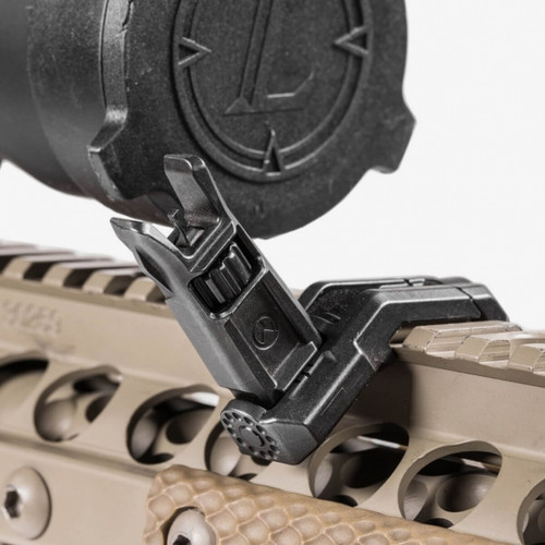 Magpul Industries MBUS PRO Offset Front Sight - Fits Picatinny, Offset. Black Magpul Industries MBUS PRO Offset Front Sight - Fits Picatinny, Offset. Black
