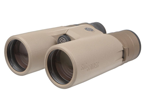 Sig Sauer ZULU8 HDX 10X42MM Binoculars - Flat Dark Earth, Includes Lens Cover and Carrying Case