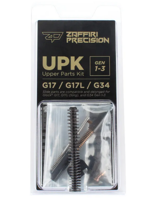 Zaffiri Precision Glock 17 and 34 Gen 1-3 UPK - Upper Parts Kit Zaffiri Precision Glock 17 and 34 Gen 1-3 UPK - Upper Parts Kit