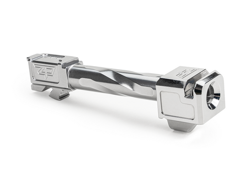 Zaffiri Precision Blowhole Compensator - 9MM, 1/2x28, For Glock 17/19/34 9mm Gen 1-5, Stainless Steel Finish Zaffiri Precision Blowhole Compensator - 9MM, 1/2x28, For Glock 17/19/34 9mm Gen 1-5, Stainless Steel Finish