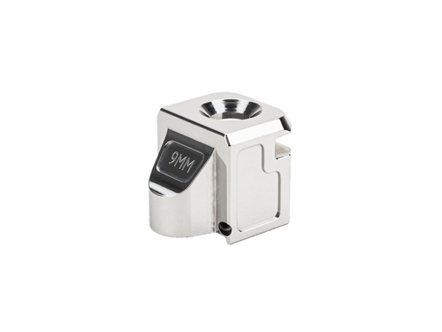 Zaffiri Precision Blowhole Compensator - 9MM, 1/2x28, For Glock 17/19/34 9mm Gen 1-5, Stainless Steel Finish Zaffiri Precision Blowhole Compensator - 9MM, 1/2x28, For Glock 17/19/34 9mm Gen 1-5, Stainless Steel Finish
