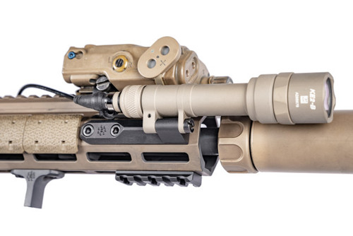 Arisaka Defense Inline Scout Pro Mount M-LOK - Light Mount For SureFire Scout Light Pro Weapon Lights, Anodized Black Finish Arisaka Defense Inline Scout Pro Mount M-LOK - Light Mount For SureFire Scout Light Pro Weapon Lights, Anodized Black Finish