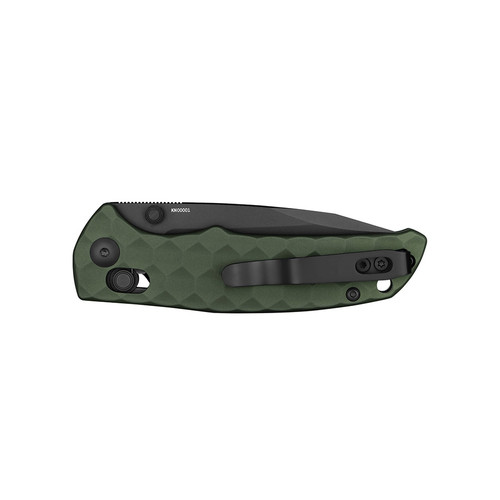 Olight Oknife Rubato 3 Rail Lock Folding Knife - 2.96" 154CM Black Drop Point Blade, Textured OD Green Aluminum Handles - RUBATO-3-ODGN Olight Oknife Rubato 3 Rail Lock Folding Knife - 2.96" 154CM Black Drop Point Blade, Textured OD Green Aluminum Handles - RUBATO-3-ODGN