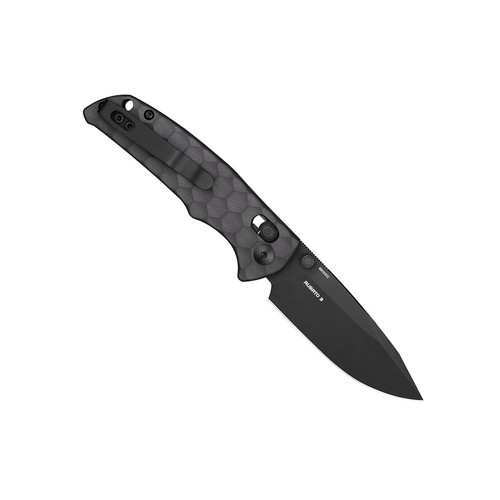 Olight Oknife Rubato 3 Rail Lock Folding Knife - 2.96" 154CM Black Drop Point Blade, Textured Gunmetal Gray Aluminum Handles - RUBATO-3-GMG Olight Oknife Rubato 3 Rail Lock Folding Knife - 2.96" 154CM Black Drop Point Blade, Textured Gunmetal Gray Aluminum Handles - RUBATO-3-GMG