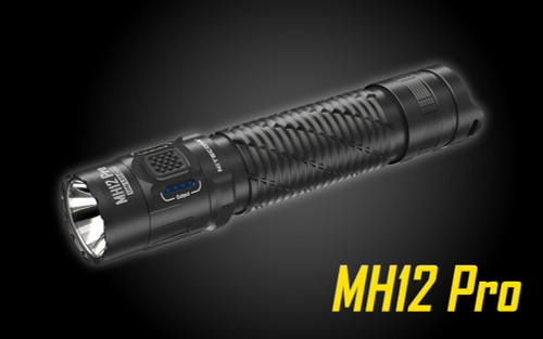 NITECORE MH12 Pro 3300 Lumen USB-C Rechargeable Flashlight NITECORE MH12 Pro 3300 Lumen USB-C Rechargeable Flashlight