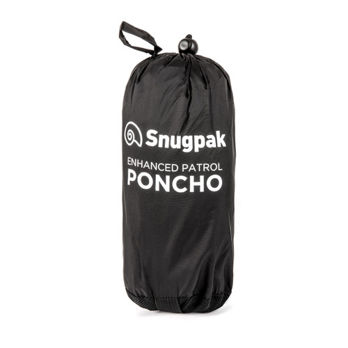 Snugpak Enhanced Patrol Poncho - Black Snugpak Enhanced Patrol Poncho - Black