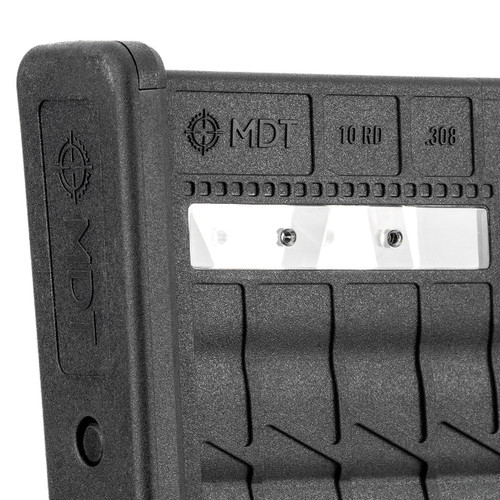 MDT AICS .308/6.5 Creedmor 10 Round Windowed Magazine - Polymer/Metal, 308 Winchester/6.5 Creedmoor, 10 Rounds, Fits Short Action AICS Pattern, Black MDT AICS .308/6.5 Creedmor 10 Round Windowed Magazine - Polymer/Metal, 308 Winchester/6.5 Creedmoor, 10 Rounds, Fits Short Action AICS Pattern, Black