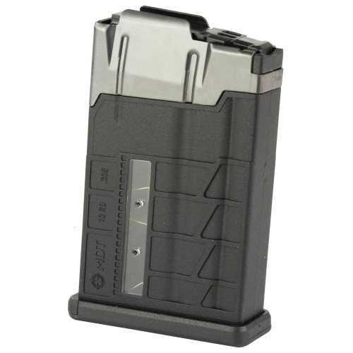 MDT AICS .308/6.5 Creedmor 10 Round Windowed Magazine - Polymer/Metal, 308 Winchester/6.5 Creedmoor, 10 Rounds, Fits Short Action AICS Pattern, Black MDT AICS .308/6.5 Creedmor 10 Round Windowed Magazine - Polymer/Metal, 308 Winchester/6.5 Creedmoor, 10 Rounds, Fits Short Action AICS Pattern, Black