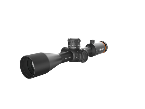 Gunwerks AYR2630 Revic 5-25x50mm Rifle Scope - 30 mm Tube, Illuminated Red RH2 Reticle, Black