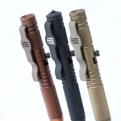 Halfbreed Blades TBP-01 Multifunctional Tactical Bolt Pen - Black Halfbreed Blades TBP-01 Multifunctional Tactical Bolt Pen - Black