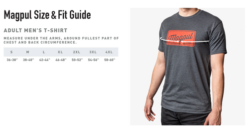 Magpul Industries, Standard, Tee Shirt, Navy Magpul Industries, Standard, Tee Shirt, Navy