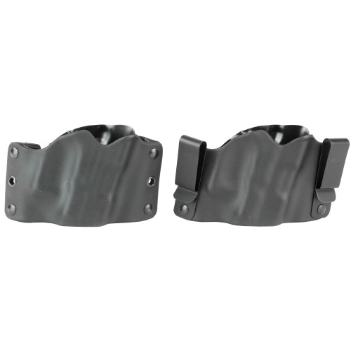 Stealth Operator IWB/OWB Compact Holster Combo Pack: Universal Fit Holsters - Right Hand, Black