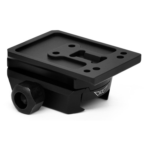 Warne Red Dot Riser for the Holosun AEMS - Aluminum Construction, Anodized Finish, Black Warne Red Dot Riser for the Holosun AEMS - Aluminum Construction, Anodized Finish, Black