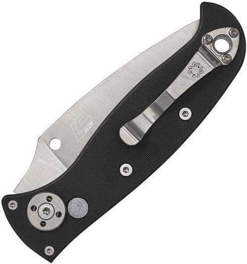 Spyderco Autonomy 2 AUTO Folding Knife - 3.5" LC200N Satin Plain Blade, Black G10 Handles - C165GP2 Spyderco Autonomy 2 AUTO Folding Knife - 3.5" LC200N Satin Plain Blade, Black G10 Handles - C165GP2