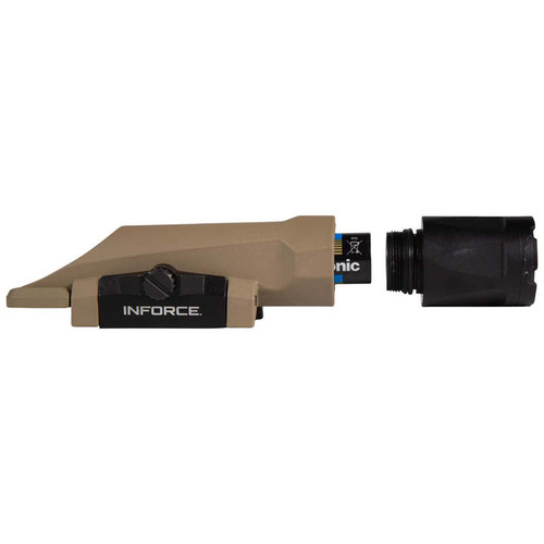 Inforce IF71012DE WMLx Gen 3 Weapon Light - 1100 Lumens, White LED, Flat Dark Earth Inforce IF71012DE WMLx Gen 3 Weapon Light - 1100 Lumens, White LED, Flat Dark Earth