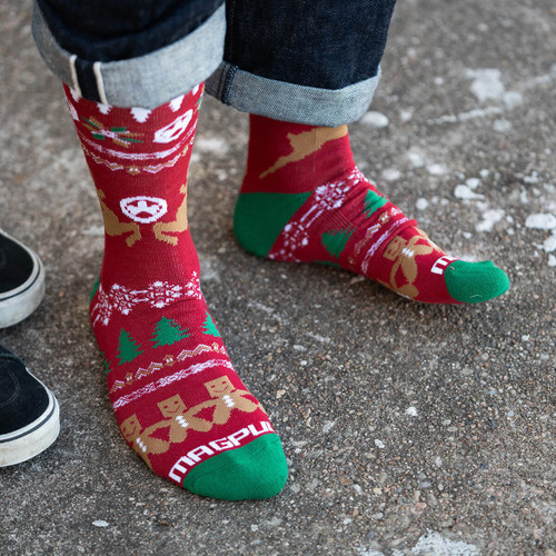 Magpul Industries Ugly Christmas GingARbread Socks - One Size Fits Most Magpul Industries Ugly Christmas GingARbread Socks - One Size Fits Most