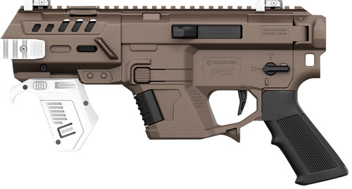 Recover Tactical PIXPB02 P-IX AR Platform Conversion Kit (Without Brace) Tan Polymer with Picatinny Mounts for Glock