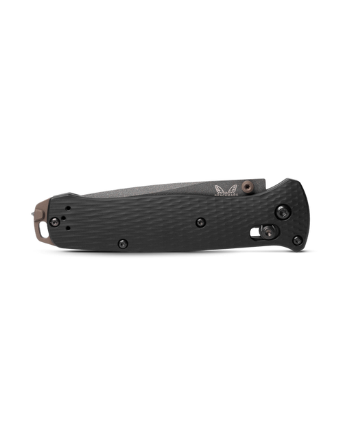 Benchmade Bailout AXIS Folding Knife - 3.38" CPM-M4 Tungsten Gray Tanto Plain Blade, Black Aluminum Handles - 537GY-03 Benchmade Bailout AXIS Folding Knife - 3.38" CPM-M4 Tungsten Gray Tanto Plain Blade, Black Aluminum Handles - 537GY-03